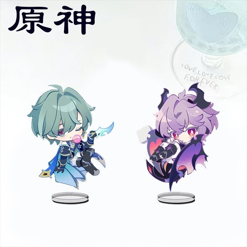 Event Supplies - Statuetta in Acrilico Q-version di Lohen