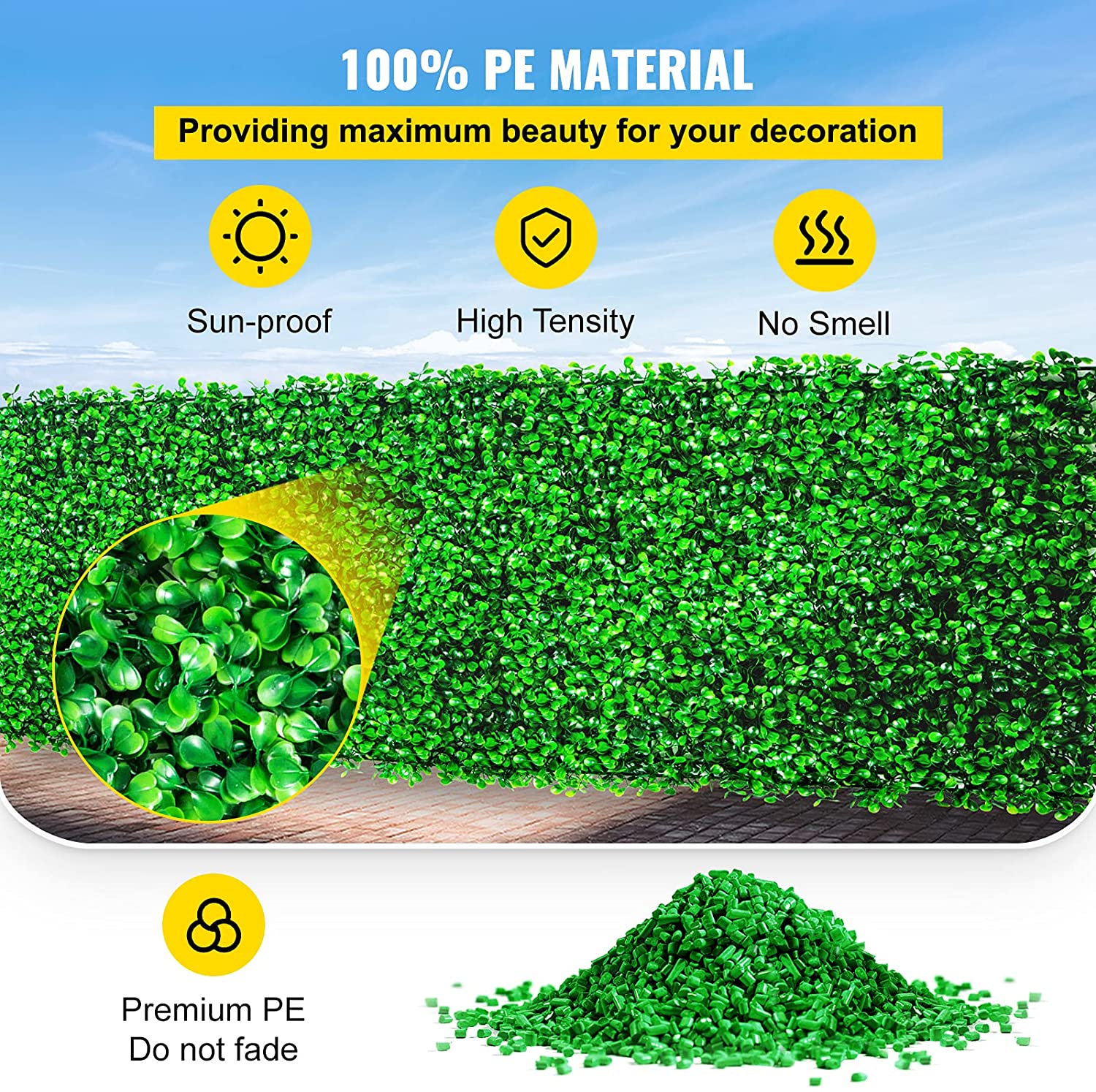 SucceBuy Pianta artificiale De - Flower Wall Panel recensione e prezzo
