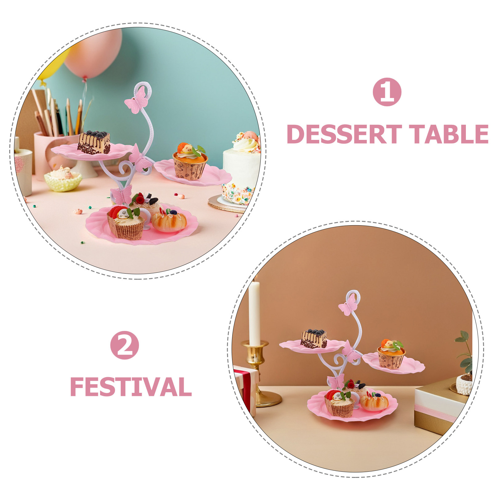Espositore per Torte a 3 Livel - Cupcake Stand Tier recensione e prezzo